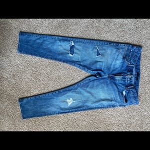 Uniqlo Slim Fit Ripped Jeans 35x34